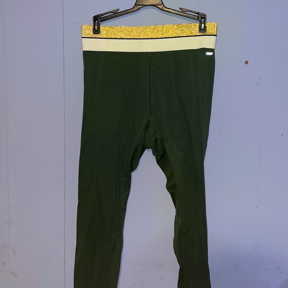 Pink green athletic wear